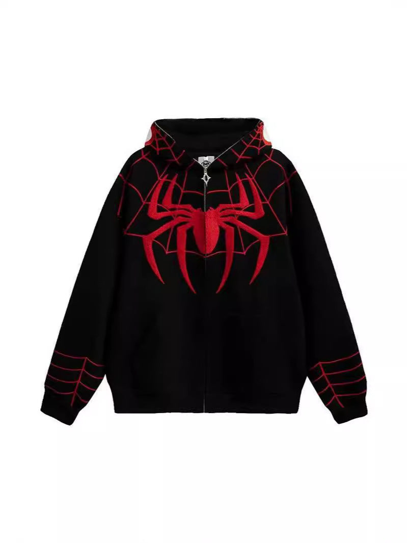 Spider-Man Oversized Zip-Up Hoodie