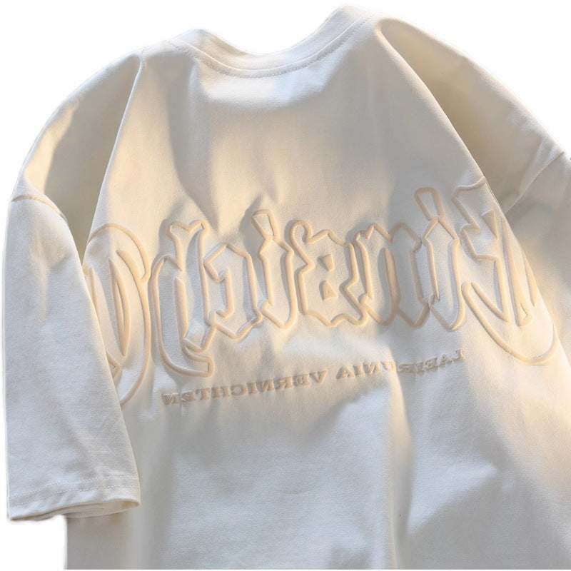 Gothic Script Oversized Tee