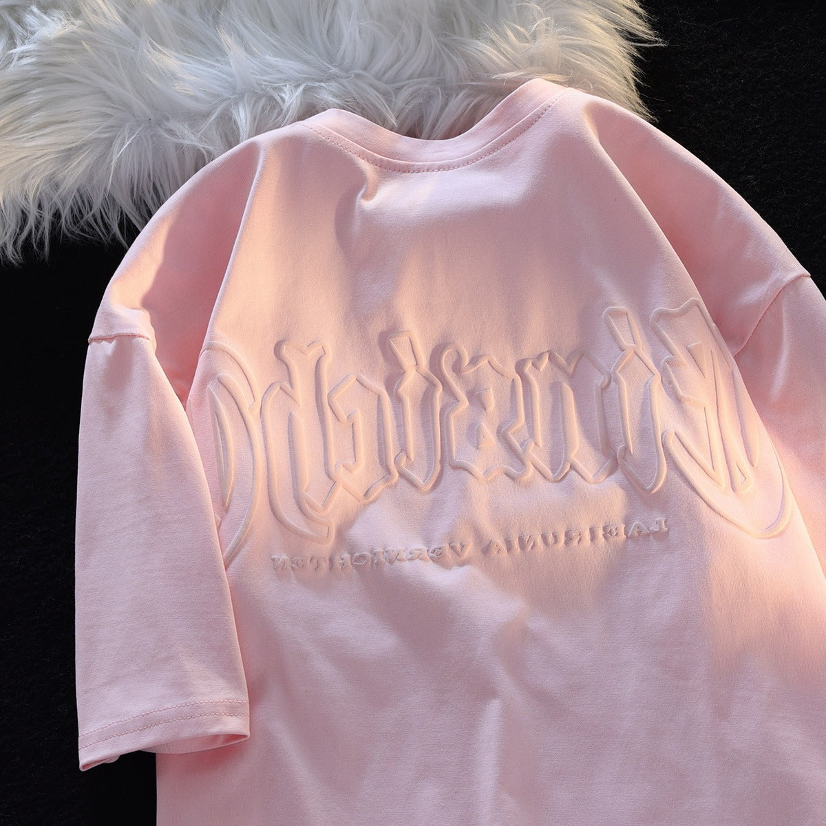 Gothic Script Oversized Tee