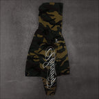 Camo Script Zip-Up Hoodie