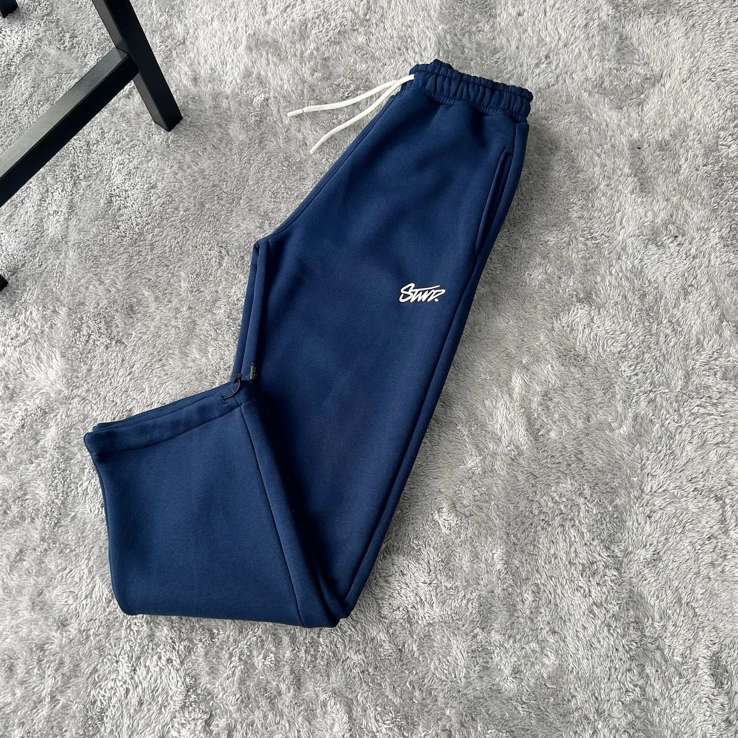 Men’s Retro Loose-Fit Straight-Leg Sweatpants