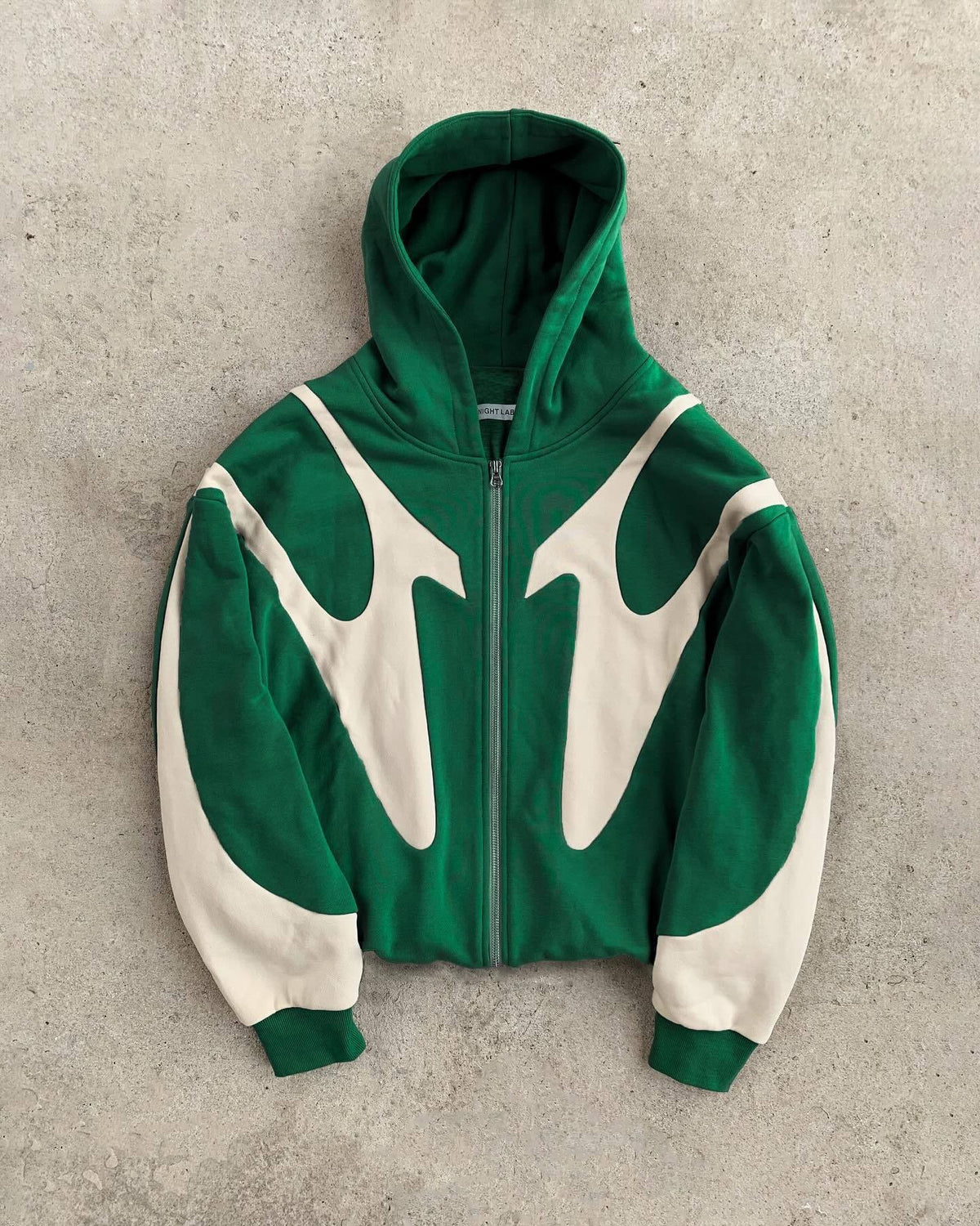 2K Patchwork Print Hoodie