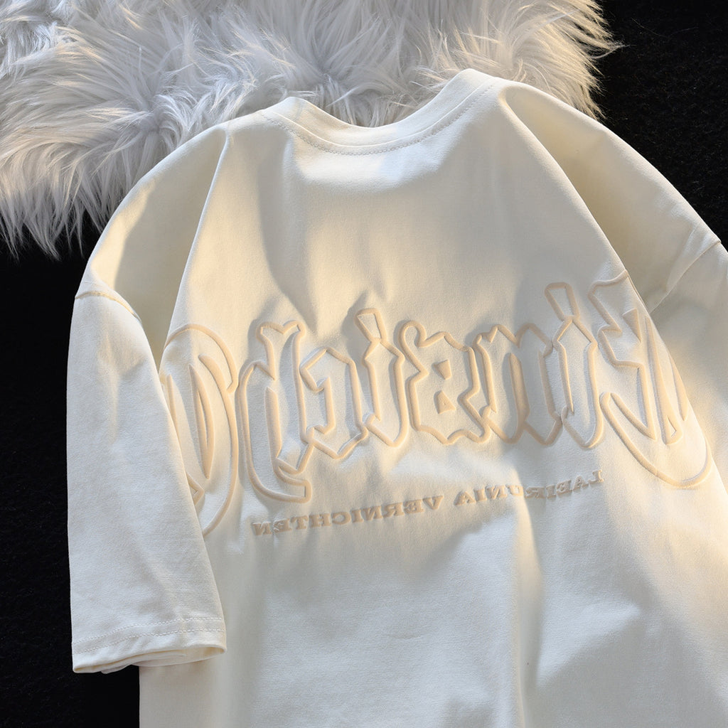 Gothic Script Oversized Tee