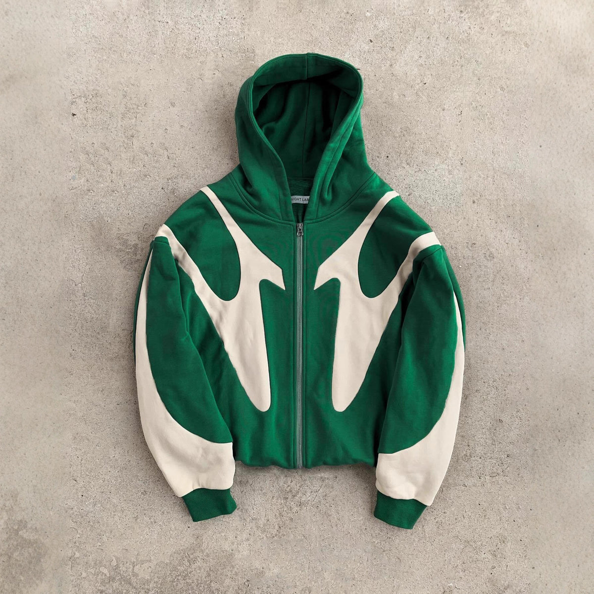 2K Patchwork Print Hoodie