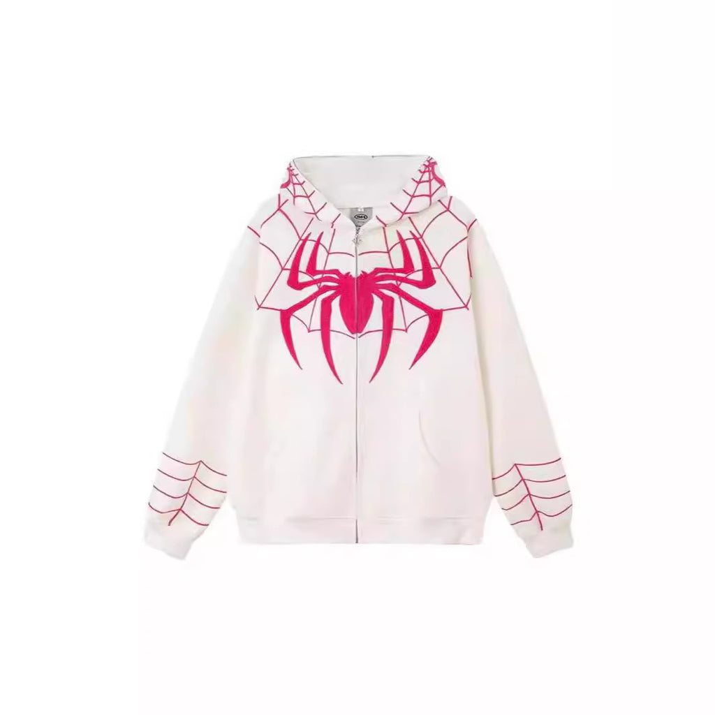 Spider-Man Oversized Zip-Up Hoodie